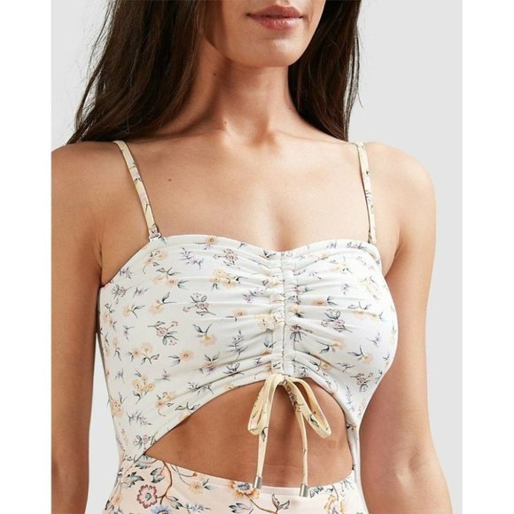 Billabong BNWT This Gypsy Cut Out One Piece Swimsuit Women's Size 12 RRP $120 - Picture 4 of 11